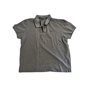 Ben Sherman gray short sleeve polo, fits like large